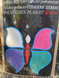 Vintage 1970 "Papillon" Polish Film Poster