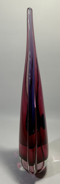 Murano glass Sommerso Teardrop