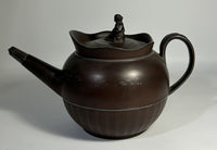 Georgian Black basalt teapot (English)