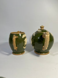 Copeland Spode Queen Victoria Jubilee teapot and jug