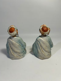 19th Century German bisque Nodding Ottomen