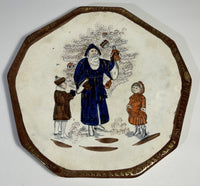 Bridgeness Pottery Santa Plate
