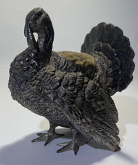 Pewter Turkey Pin Cushion