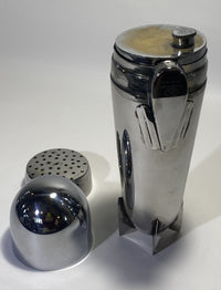 Art Deco German Zeppelin Cocktail Shaker c1920s