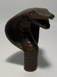 King Cobra Cane Topper / Walking Stick Handle