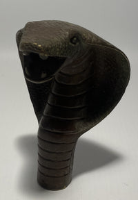 King Cobra Cane Topper / Walking Stick Handle