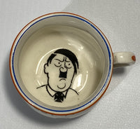 WWII British anti-Nazi / Hitler ceramic ashtray